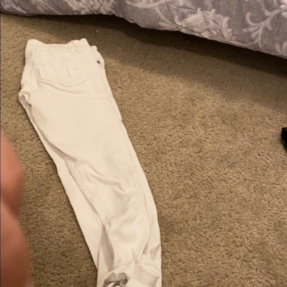 White jeans